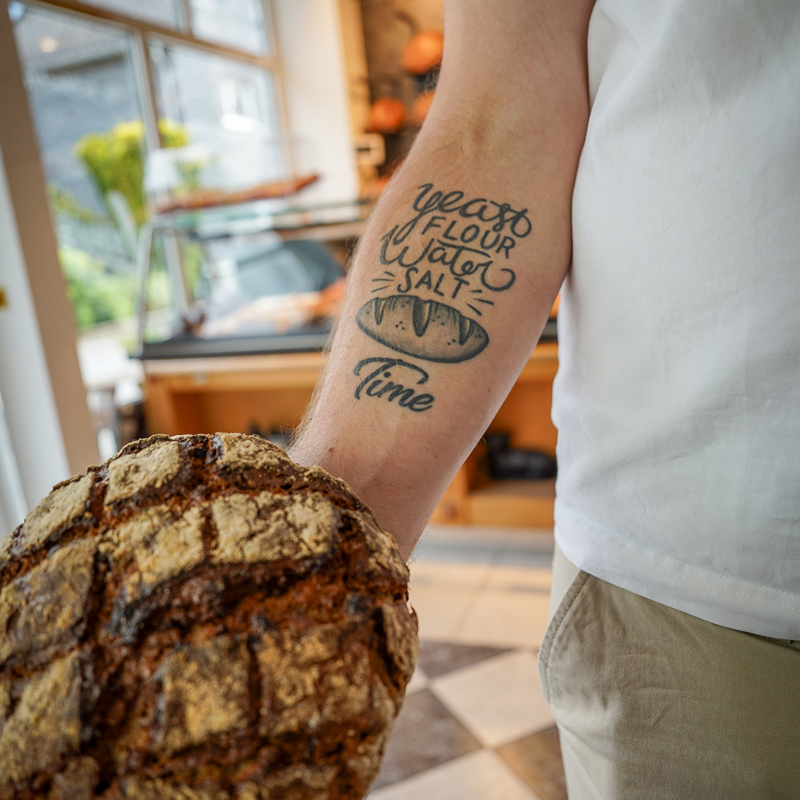 Tattoo von Brotrezept